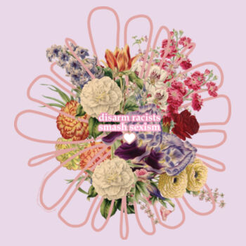 Disarm and Smash Floral Crop Design